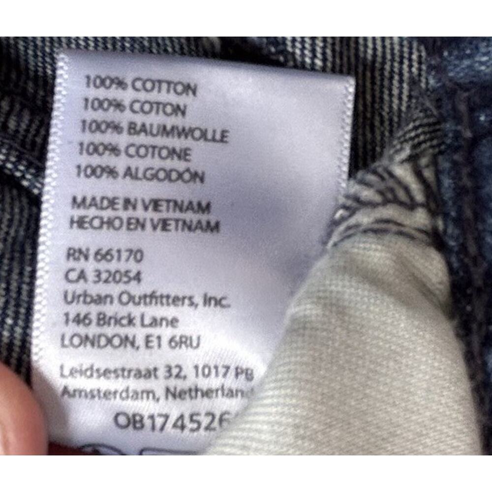 BDG Bella Baggy Carpenter Jeans Size 24 Double Knee Utility Y2K Skater Grunge - Picture 10 of 13